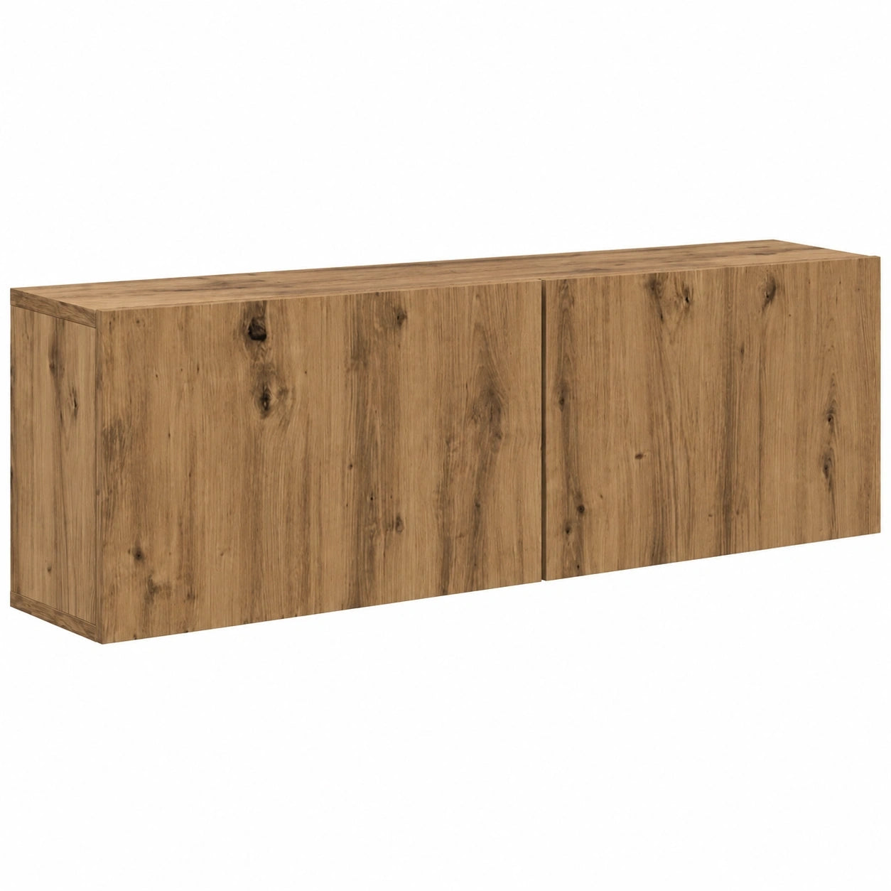 Moderner TV-Schrank aus Holz in Eichenoptik 120 cm