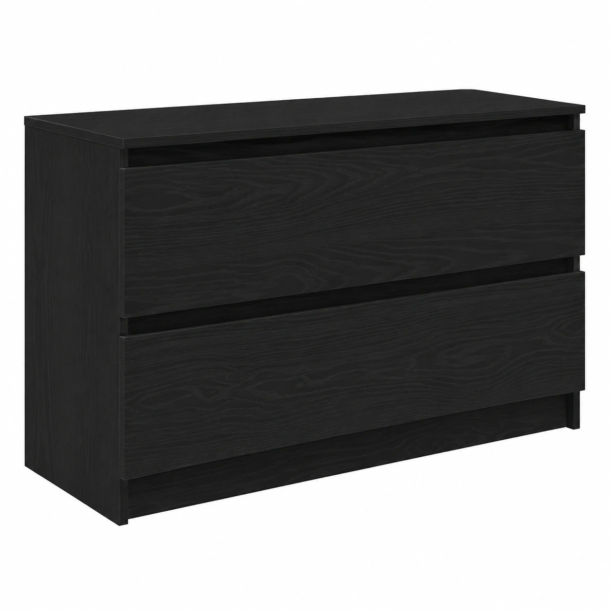 Moderne TV-Kommode Schwarz 100x35x54 cm Holzoptik