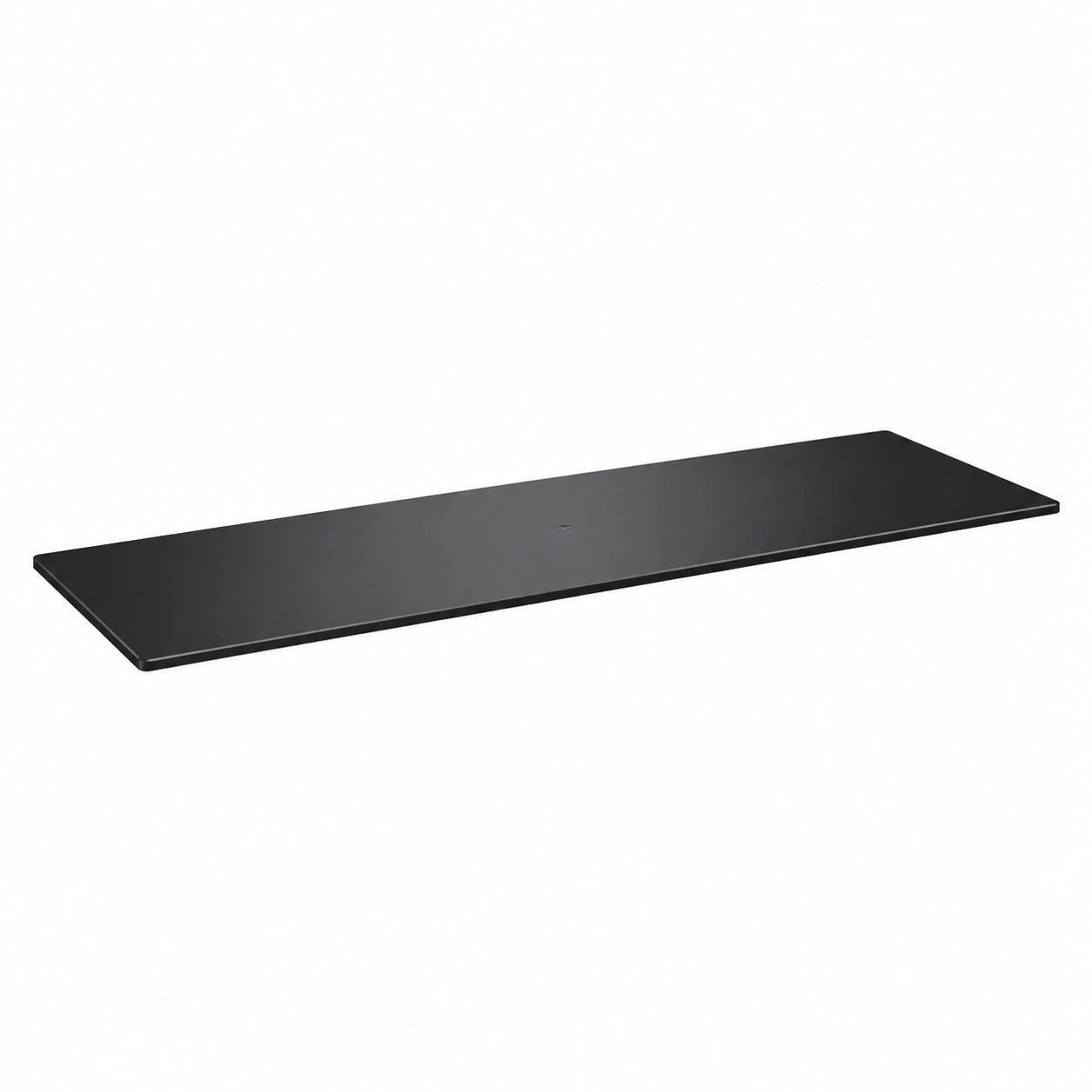 Meliconi 360° Drehbarer TV-Standfuß, Gehärtetes Glas, Bis 70 kg, Schwarz, Hergestellt in Italien