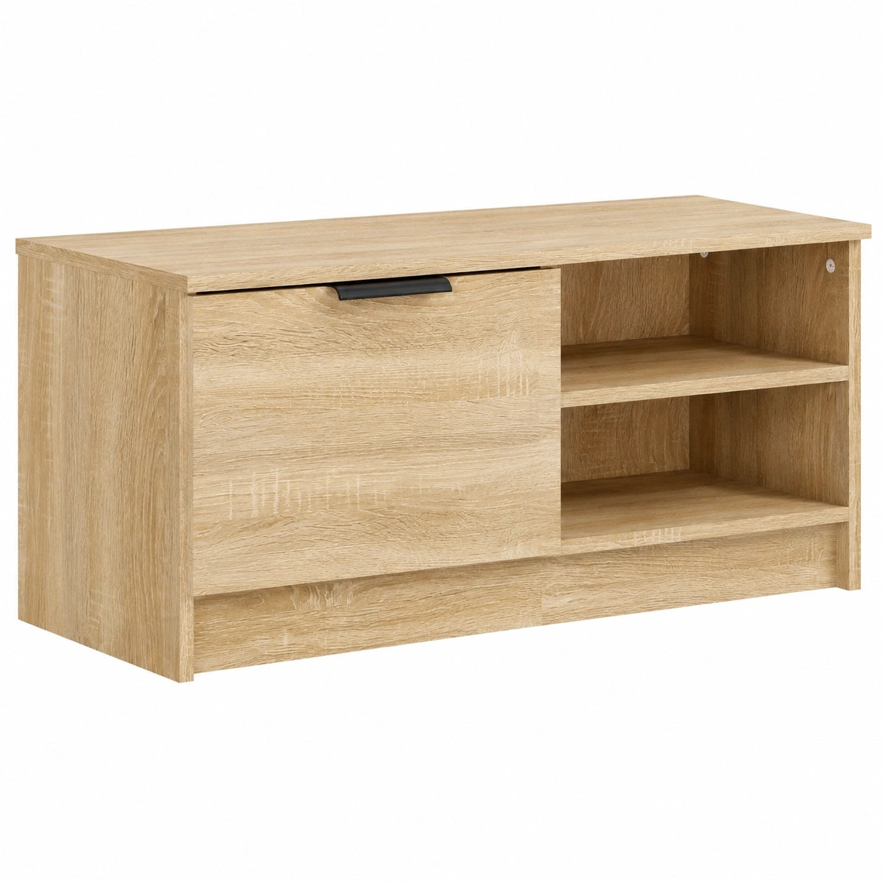 Moderne TV-Kommode aus Sonoma-Eiche, 80x35x36,5 cm
