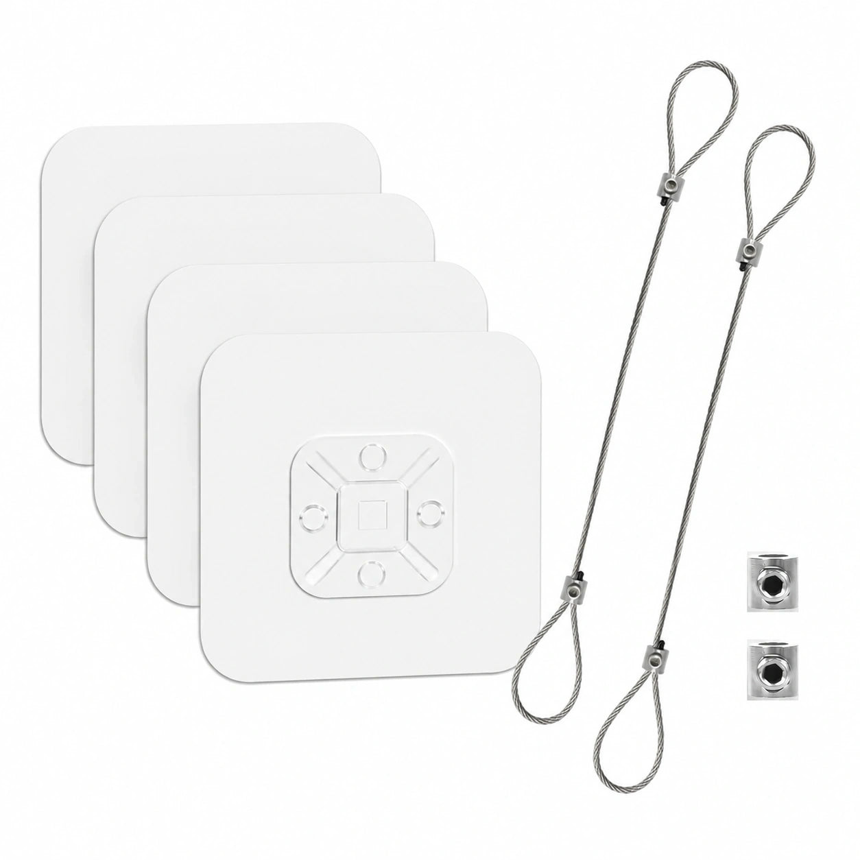 TV Kippschutz Set, Verstellbare Kippsicherung ohne Bohren für Möbel und TV, Antikipp-Sicherheitsgurt inklusive Haftpads