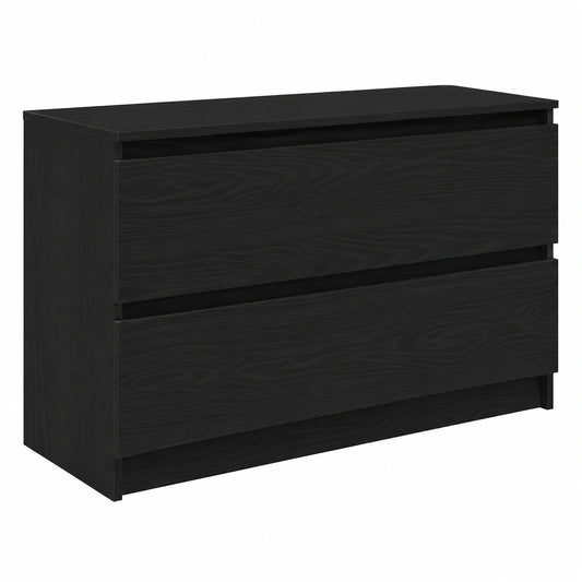 Moderne TV-Kommode Schwarz 100x35x54 cm Holzoptik