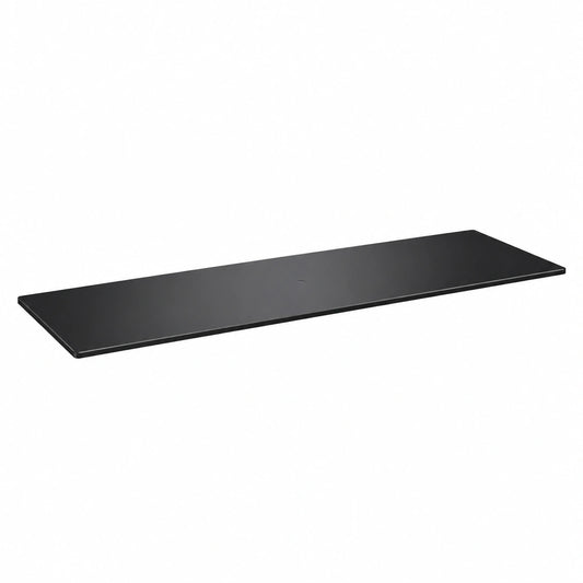 Meliconi 360° Drehbarer TV-Standfuß, Gehärtetes Glas, Bis 70 kg, Schwarz, Hergestellt in Italien