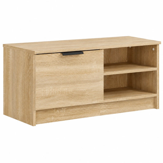 Moderne TV-Kommode aus Sonoma-Eiche, 80x35x36,5 cm