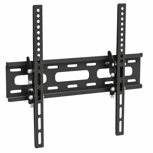 Hama Neigbare TV-Wandhalterung für 32-75 Zoll, VESA 50x50 bis 400x400, bis 40 kg, inkl. Fischer-Dübel, Schwarz