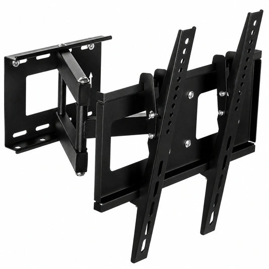 MOUNTY TV Wandhalterung MY155, schwenkbar & neigbar, universell kompatibel, bis VESA 400x400 mm, für OLED/QLED/LED/Plasma/Curved 4K UHD Fernseher